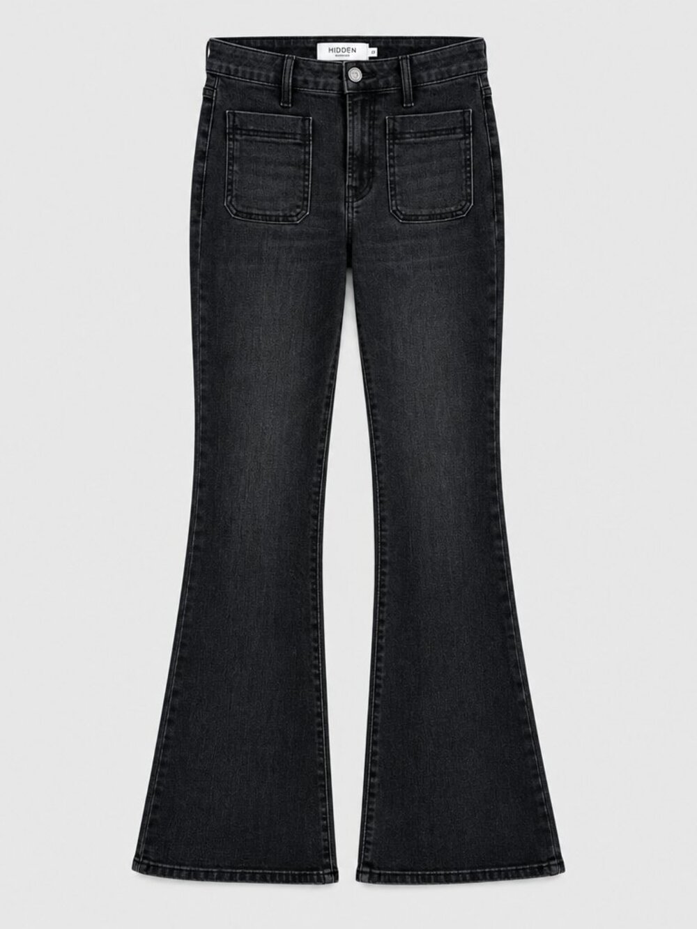 Hidden Los Angeles Black Flare Jeans Size 27